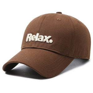 Relax Baseball Cap Cotton Unisex <b>Sun</b> Protection Duckbill <b>Hat</b> For <b>Men</b> Women Street Style Casual Wear - Product Image 5