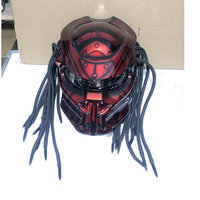 Casque de moto intégral en résine de haute qualité + ABS, design respirant, unisexe, structure protectrice à 3 couches, visière transparente