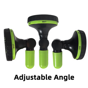 Winslow & Ross 6 patrones pistola de agua ángulo ajustable manguera de jardín boquilla regadera con adaptador - Product Image 4
