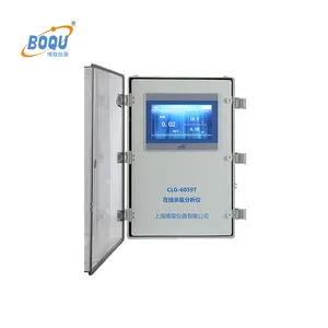 Boqu Clg-6059t Met Digitale Senor En 7 Inch Touch Screen Geïntegreerde Kast Model Gratis Residueel Chloor Analyzer