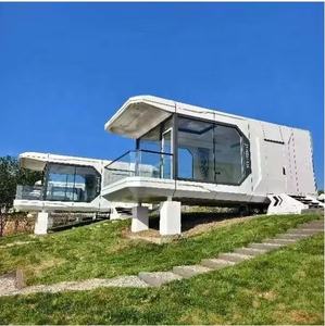 Nuova Capsula Spaziale 2026: Casa Galleggiante in Acciaio, Edificio per Uffici, Mini Casa, Cabina Espandibile, Villa Container, Scuola, Ospedale - Product Image 6