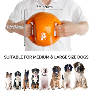 Juguete Interactivo para Mascotas AFP, Juego de Tirar la Cuerda al Aire Libre, Juguete de Buscar con 2 Asas, Juguete de Pelota para Perros con Sonido, para Perros Medianos y Grandes - Product Image 6