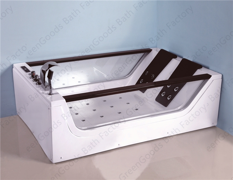 Grande baignoire gonflable à jets d'air, outil de Massage intelligent pour 2 personnes, personnalisé, à vendre