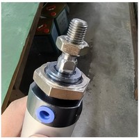Corps principal d'actionneur pneumatique cylindrique rond mini en alliage d'aluminium MAL avec installation facile en provenance de Chine