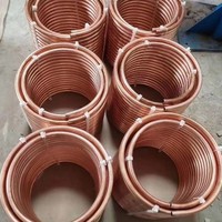 Tube en cuivre souple métrique C10200 de 7 mm, conforme à la norme GB T1528, pour l'installation de climatiseurs résidentiels en appartement et en mur, en stock
