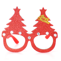 Lunettes de fête de Noël oreilles de lapin marron camel, accessoire photo original et mignon pour fête à thème de Noël, vente chaude