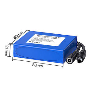 LUNKE Oplaadbare 12V 5000mAh Semi-Solid State Lithium Batterijpakket - 1200 Cycli Betrouwbare Noodstroomvoorziening voor Kleine Apparaten - Product Image 3