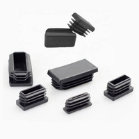 Embouts et inserts rectangulaires carrés pour raccord de tuyau pour pied de tabouret de table de chaise, couvercle de bouchon de trou de tuyau de tube