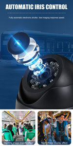 Wireless Inside View AHD Backup <b>Camera</b> with 7inch Waterproof Car DVR Monitor <b>Night</b> <b>Vision</b> Car/Truck/Bus Reverse <b>Camera</b> - Product Image 6