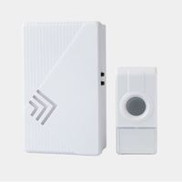 LUCKARM 200m Range Security Wireless Doorbell Adjustable Volume 38 Melodies Waterproof Color