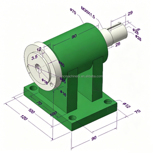 Conjunto de <span class=keywords><strong>husillo</strong></span> de <span class=keywords><strong>torno</strong></span> DIY para carpintería pequeña, <span class=keywords><strong>husillo</strong></span> tipo 100 con mandril de cuatro mordazas para máquina de cuentas - Product Image 3