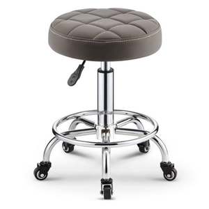 Beauty Bar Bar Stool Manicure Rotating Lift <b>Chair</b> Barber <b>Chair</b> <b>With</b> <b>Wheel</b> Factory Wholesale Salon Furniture - Product Image 3