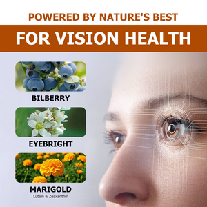 Cápsulas Veganas para la Salud Ocular con Omega-3, Luteína, Zeaxantina, Extracto de Arándano y Caléndula para la Visión Nocturna - Product Image 3