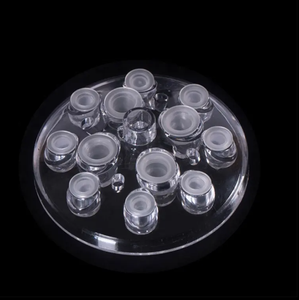Tattoo Ink Cup <b>Holder</b> Silicone Pigment Stand Tray for PMU Microblading Permanent <b>Makeup</b> Workstation Professional Studio Use - Product Image 5