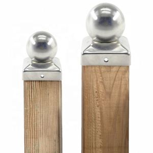 Muestras <span class=keywords><strong>Gratis</strong></span> de Tapas para Postes de Cerca 4x4, Tapas de Aluminio Fundido a Presión para Postes de Cerca - Product Image 2