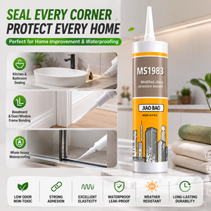 Sellador Multiusos Jiaobao MS, Pegamento Universal para Unir Metal, Madera, Plástico y Materiales Compuestos, Certificado CE ROHS - Product Image 1