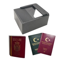 Página completa OCR ICAO9303 Lector de documentos Tarjeta de identificación Licencia de conducir Escáner de pasaporte para Terminal de autoservicio de KIOSK de aeropuerto automático