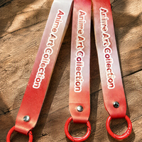 Cordón de PVC Vibrante Personalizado, Correa de Muñeca Transparente Impermeable, Llavero para Porta Identificaciones, Bonito Colgante para Bolsos, Regalo Creativo para Fiestas
