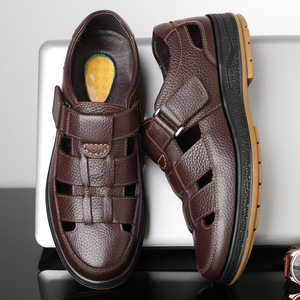 Chaussures en maille respirantes pour hommes, chaussures de plage en plein air, chaussures d'affaires légères, sandales de loisirs et de camping, <span class=keywords><strong>mocassins</strong></span> décontractés, livraison directe - Product Image 5