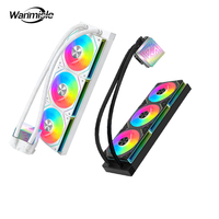 Nouveau Refroidisseur Liquide AIO Populaire 2026 pour CPU avec Système de Refroidissement Haute Performance, Refroidisseur à Eau à Roulement Fluide pour Boîtier d'Ordinateur Gamer