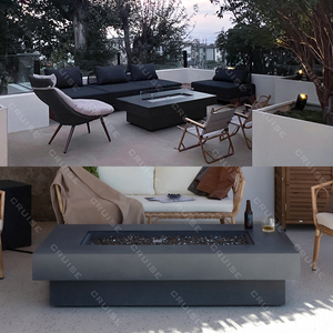 1300 da crociera * 830*460mm Villa esterna moderna caminetto da giardino a Gas naturale propano <span class=keywords><strong>tavolo</strong></span> per fuoco con telecomando - Product Image 2