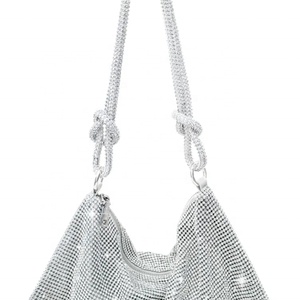 Luxury Diamond Bag Ladies Shoulder Bags Rhinestone Party Clutches Wedding Evening Bag <b>Purse</b> for Women - Product Image 2