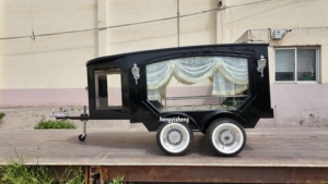 Carroza Fúnebre Eléctrica Negra de Estilo Europeo para Ceremonias Fúnebres, Popular en Venta - Product Image 6