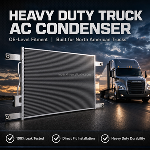 Ensemble de condenseur de climatisation pour camion lourd <span class=keywords><strong>Autocar</strong></span> ACX64 2022 - Remplacement direct A6120025001 - Product Image 3