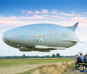 Air Ship Sky Zeppelin Blimp Blow Up Quảng Cáo <span class=keywords><strong>Inflatable</strong></span> Tàu Vũ Trụ Helium Balloon Bán Buôn - Product Image 2