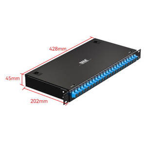 1U 24ポートSC光ファイバーパッチパネル配布ターミナルボックスOEM良質価格19インチ - Product Image 3