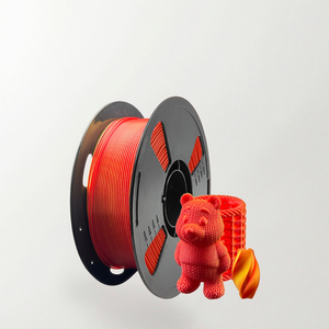 Dual-Color Multi-Color 1kg PLA Silk Plus 1.75mm Rod Extruded Silk Textured Spooled Consumable 100% Virgin Material <b>3D</b> <b>Printers</b> - Product Image 1