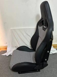 Asientos de Coche Modificados Pepita Confetti Hounds Tooth, Asientos de Carreras con Patrón de Pata de Gallo, Asiento <span class=keywords><strong>Crossover</strong></span> Definitivo para Pista y Carretera - Product Image 3