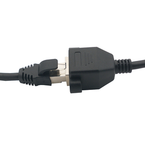 <span class=keywords><strong>Câble</strong></span> RJ45 8P8C mâle à femelle <span class=keywords><strong>Câble</strong></span> <span class=keywords><strong>Ethernet</strong></span> Veste Montage sur panneau Extension LAN Cat5e - Product Image 6