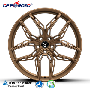 Cerchi in Lega Forgiati CF 5x114.3 Finitura Bronzo Nuovi per SF90 Spider 296 GTB GTS 812 Competizione 12Cilindri SP3 20/25mm 21 Pollici - Product Image 5