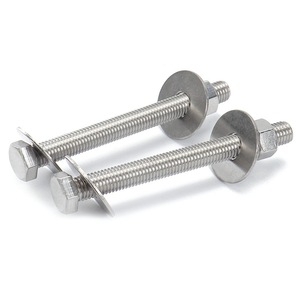 Aço inoxidável parafuso sextavado cabeça SS304 SS316 extra longo sextavado cabeça parafusos DIN912 OEM fornecimento