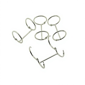 YIWANG Venta directa de fábrica Carpeta de archivos de metal Clip de calendario de doble anillo para papelería - Product Image 1