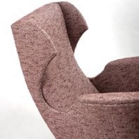 Fauteuil convertible et inclinable contemporain Michelangelo - Modulaire, pliable, en tissu, pour la maison, l'appartement et la salle à manger (style européen)