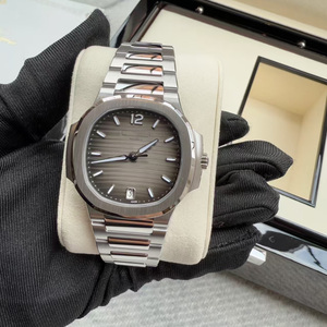 Montres mécaniques automatiques de luxe pour hommes, en acier inoxydable avec verre saphir, Pateker Philippes, vente en gros - Product Image 5