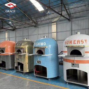 Horno Rotatorio Automático Comercial para Pizza, Horno Rotatorio Eléctrico a Gas para Pizzerías, para Uso en Panaderías, Nueces de Maíz, Soja - Product Image 6