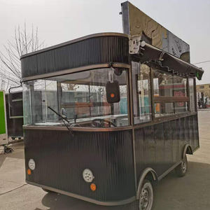 Camion de nourriture mobile rapide pour hot-dogs, mini camion de nourriture, chariot de nourriture mobile homologué CE, vente de kiosque, stand de nourriture et de boissons - Product Image 2