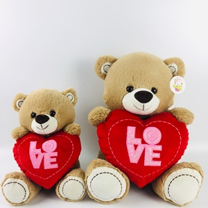 ASTM CE usine mignon doux oso de peluche ours <span class=keywords><strong>san</strong></span> valentin cadeau brun ours en peluche peluches - Product Image 1