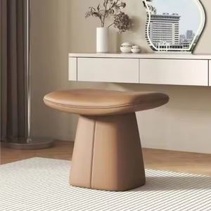 Makeup <b>Chair</b> Light Luxury Girls Bedroom Dresser Stool Home Network <b>Red</b> Ins Back Simple Nail Petal <b>Chair</b> - Product Image 1