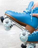 Rouleau clignotant lumineux veilleuse Style 4 roues châssis professionnel en alliage d'aluminium Quad patin à roulettes pour femme et