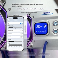 Le radiateur de refroidissement liquide pour téléphone portable Nishen Ice Edition 3pro convient au refroidissement des appareils, des tablettes et des diffusions en direct.
