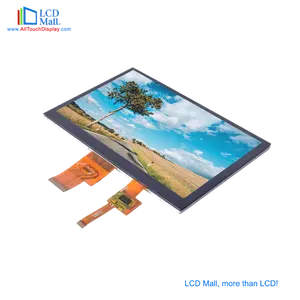 LCD mall 7 inch display with 800*480 pixel mobile phone or laptop screen LCD display module
