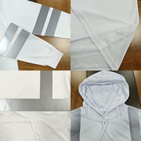 Sweat à capuche Hawaii haute visibilité PURE personnalisé motif d'impression par sublimation logo personnalisé nom sécurité réfléchissante vêtements pour hommes vêtements de travail sweats à capuche