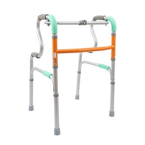 Andador de cuatro patas Youyi de aleación de aluminio con altura ajustable para ancianos, ayuda para la movilidad con ruedas y silla con asa de empuje. - Product Image 2