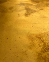 Revêtement de plafond artisanal en soie et feuilles d'or, Art mural métallique pour projets de centres commerciaux et de gymnases