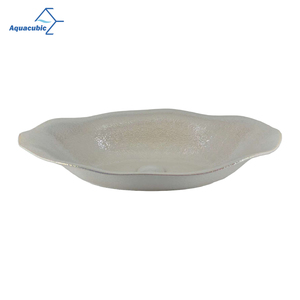 Cuvette de <span class=keywords><strong>console</strong></span> en céramique <span class=keywords><strong>baroque</strong></span> européenne avec filigrane électroplaqué orné - Product Image 4