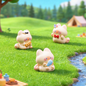 Nouvelle Arrivée - Figurines de chat en résine miniatures pour décoration DIY de maison de poupée, jardin féerique, micro-paysage, tableau de bord de voiture et bureau - Product Image 3